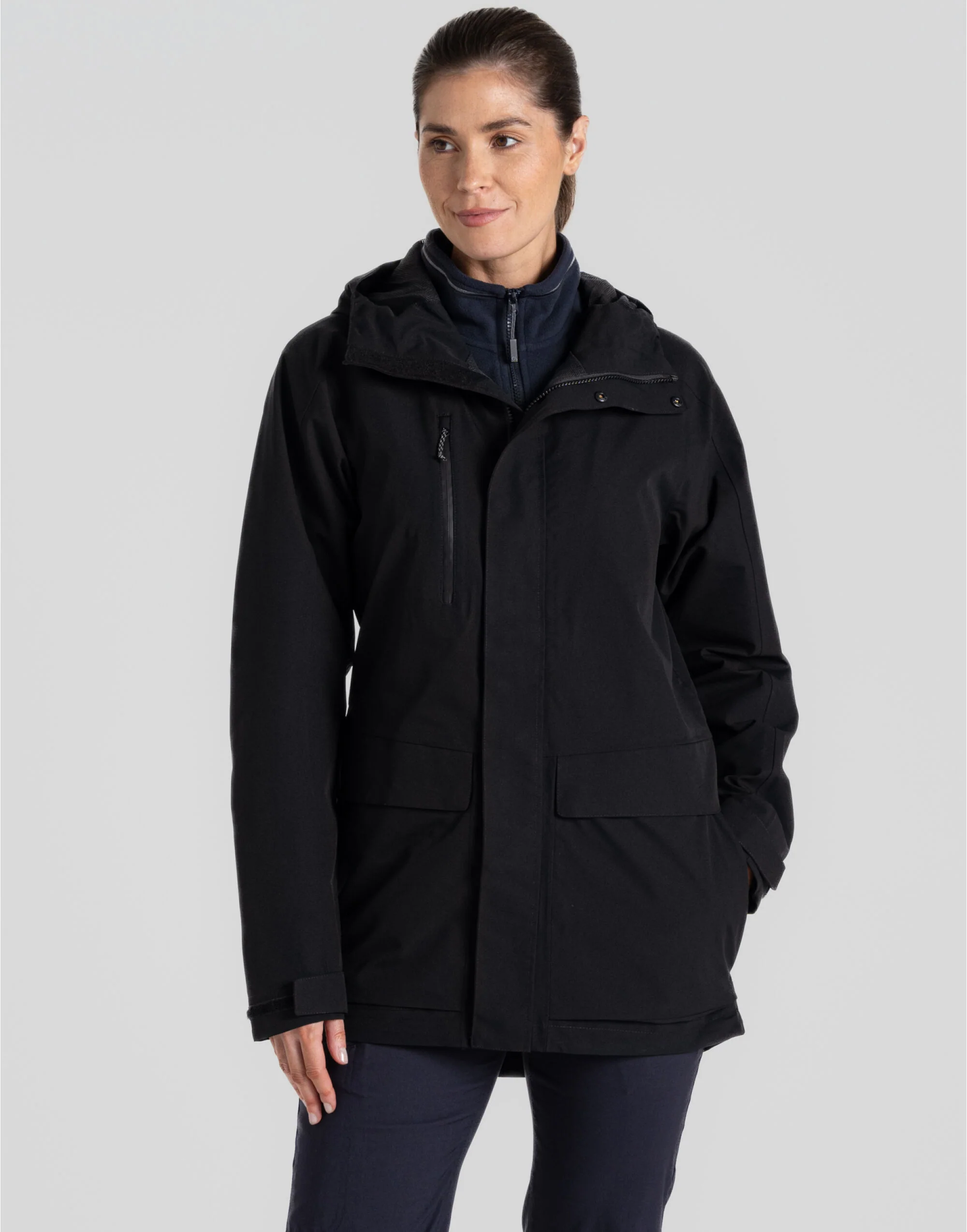 Craghoppers Expert Kiwi Pro Stretch Long Jacket - CEW001 - Image 3