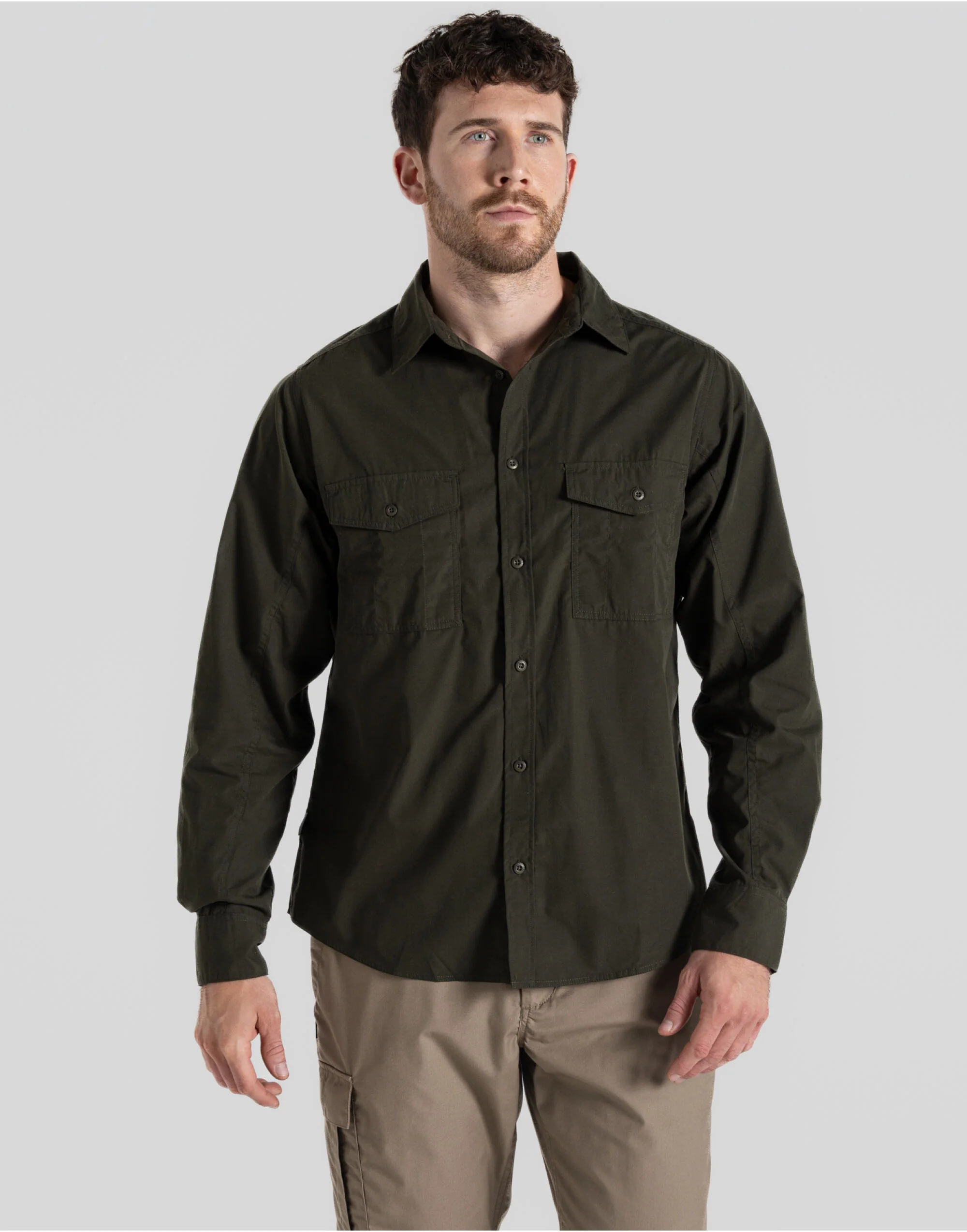 Craghoppers Expert Men's Kiwi Long Sleeved Shirt - CES001 - Image 13