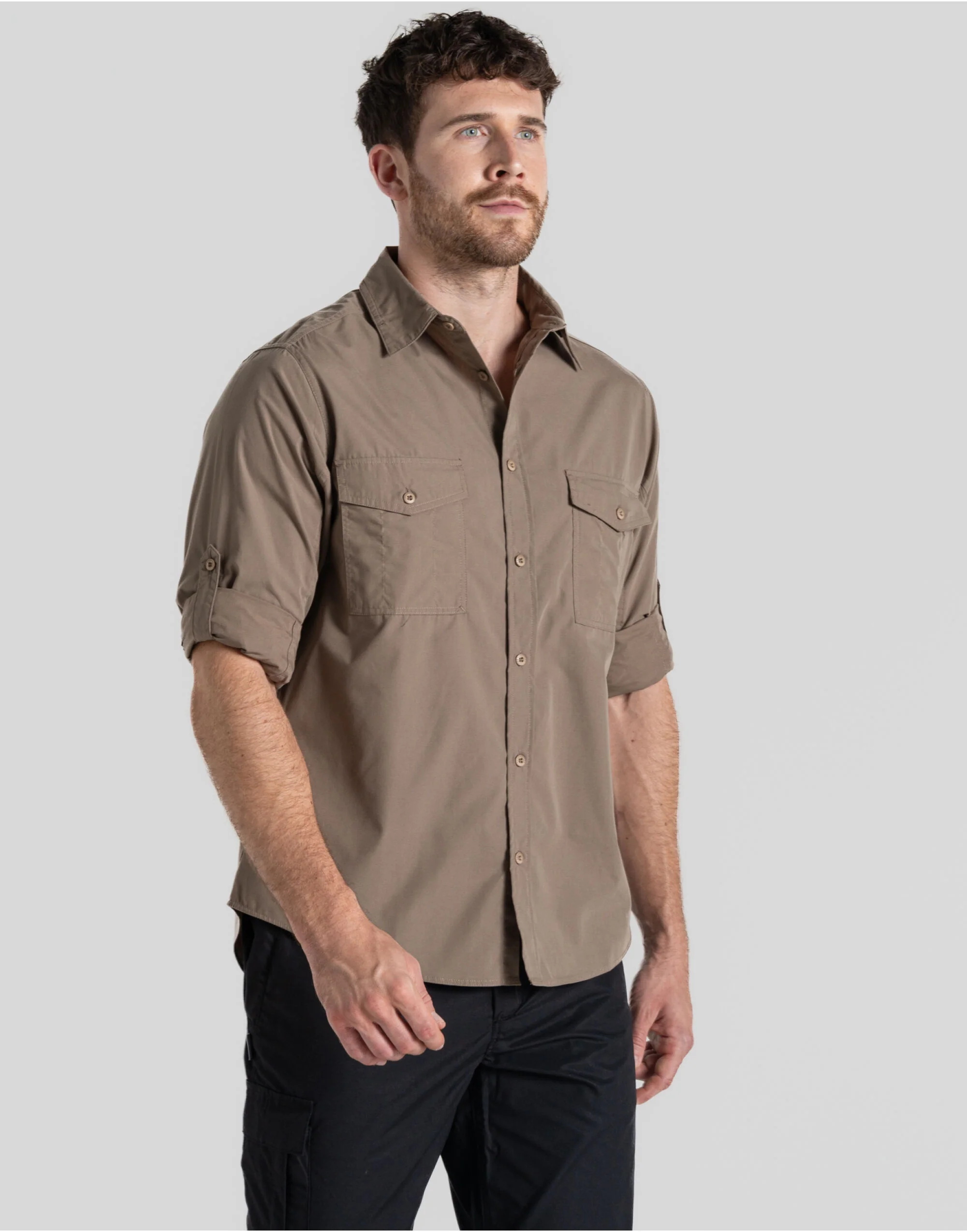 Craghoppers Expert Men's Kiwi Long Sleeved Shirt - CES001 - Image 22
