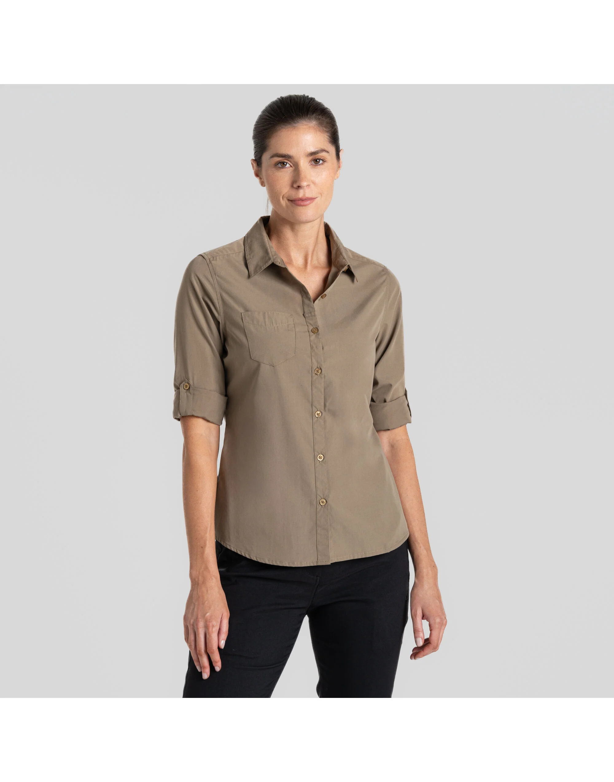 Craghoppers Expert Women's Kiwi Long Sleeved Shirt - CES002 - Image 8
