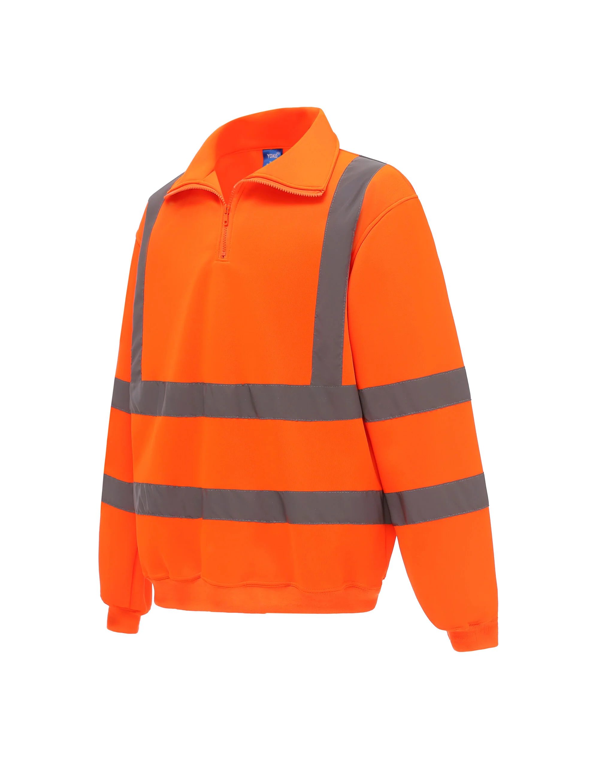 Yoko Hi-Vis 1/4 Zip Sweatshirt - HVK06 - Image 4