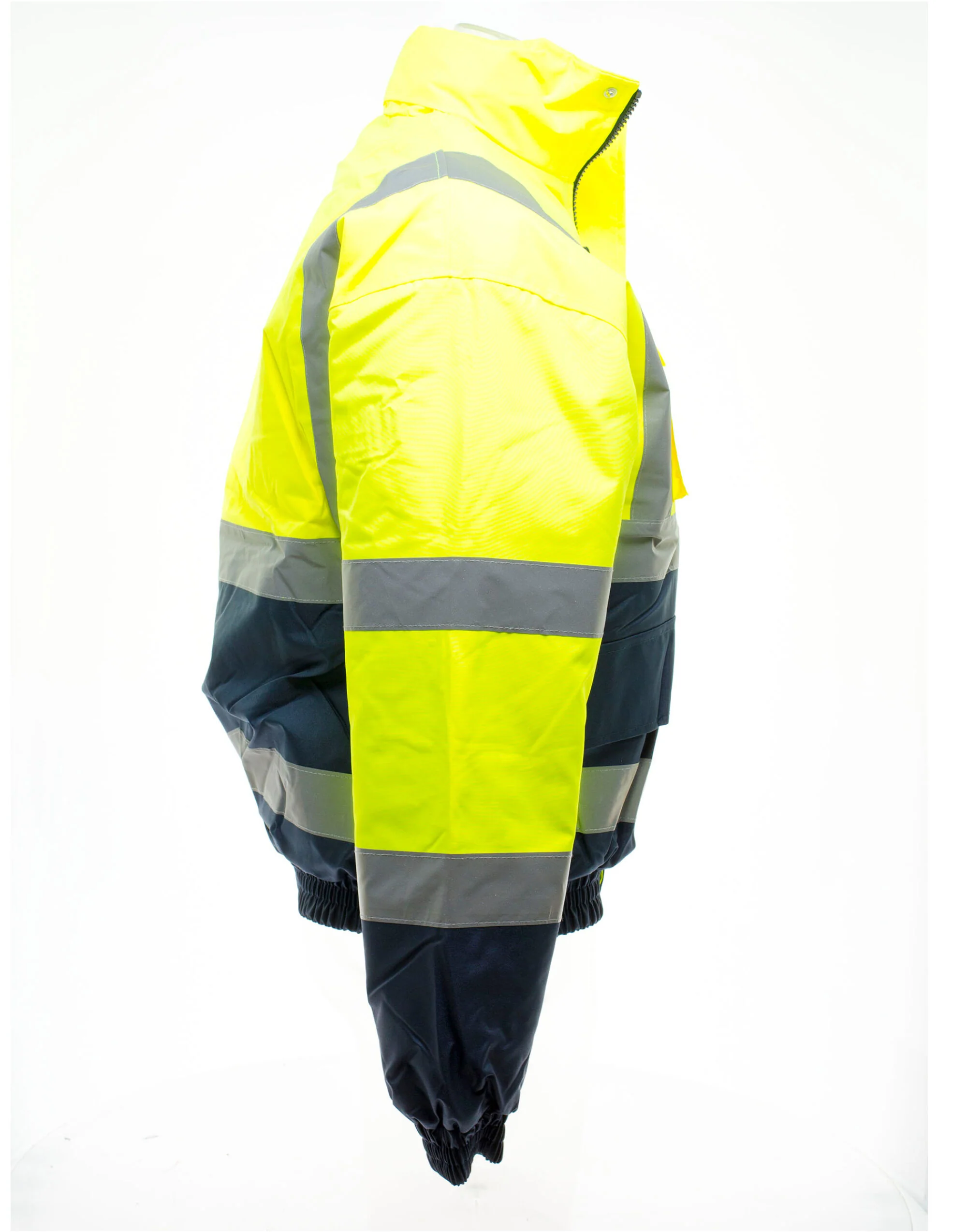 Yoko Hi-Vis 2 Tone Bomber Jacket - HVP218 - Image 4