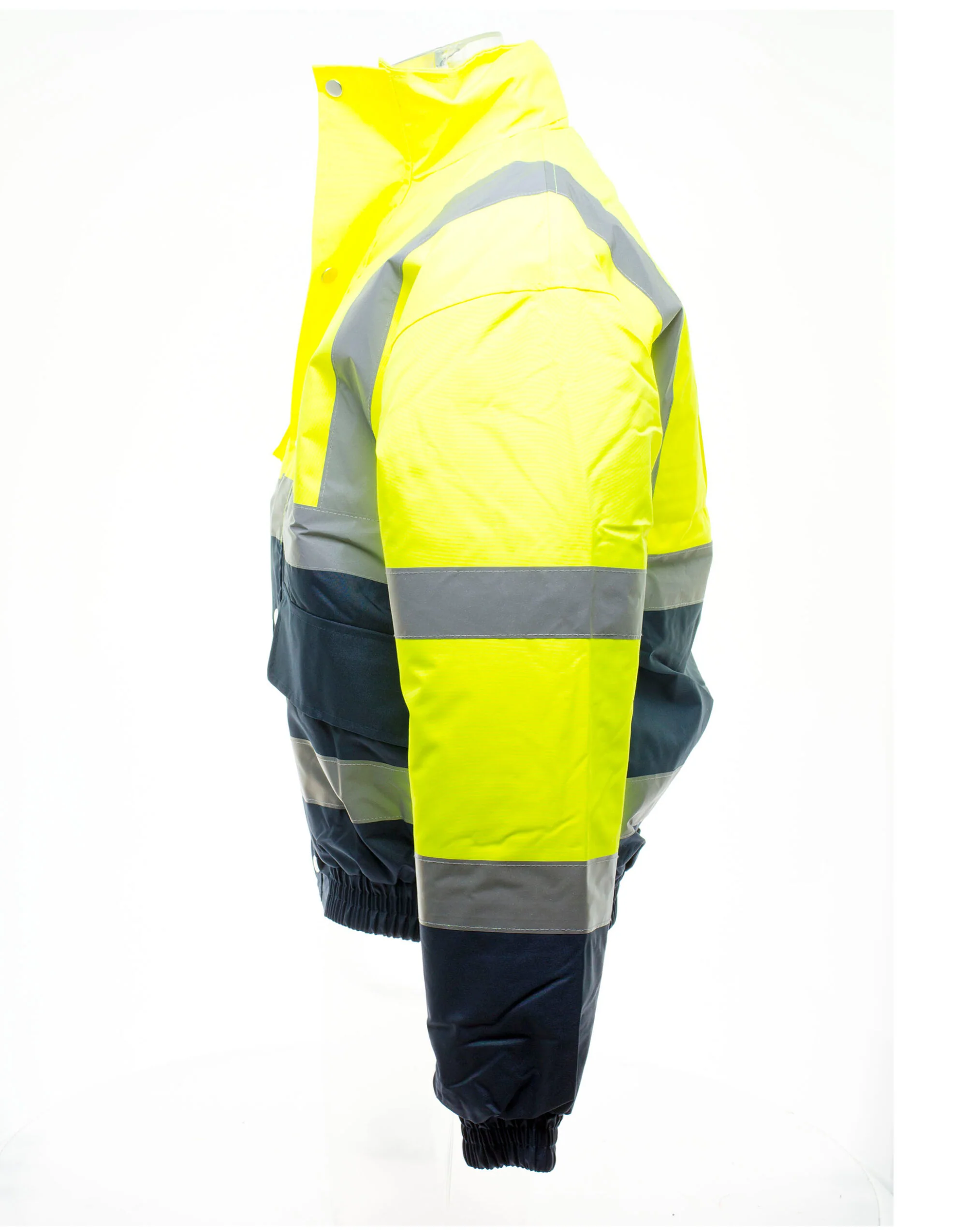 Yoko Hi-Vis 2 Tone Bomber Jacket - HVP218 - Image 6