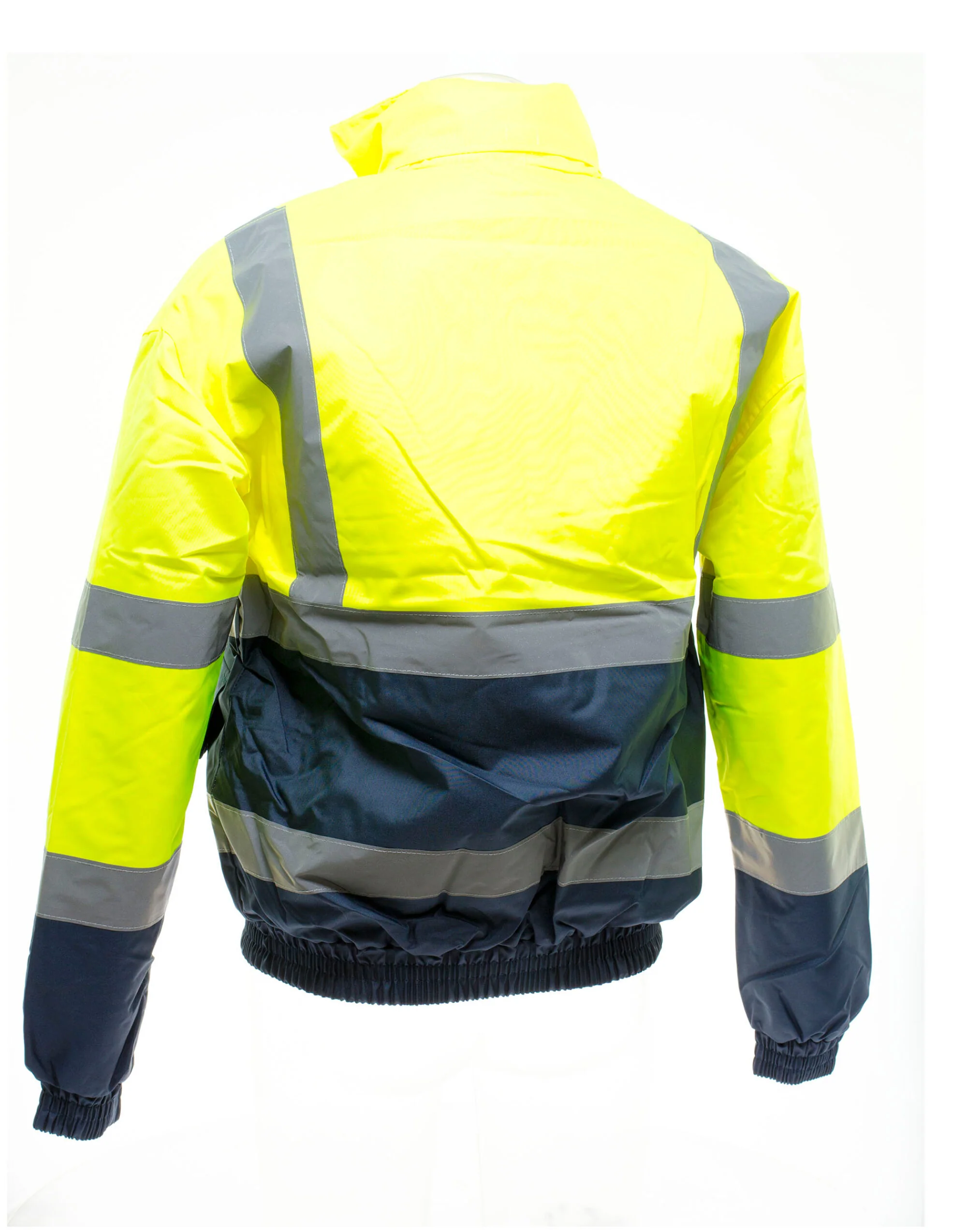 Yoko Hi-Vis 2 Tone Bomber Jacket - HVP218 - Image 7