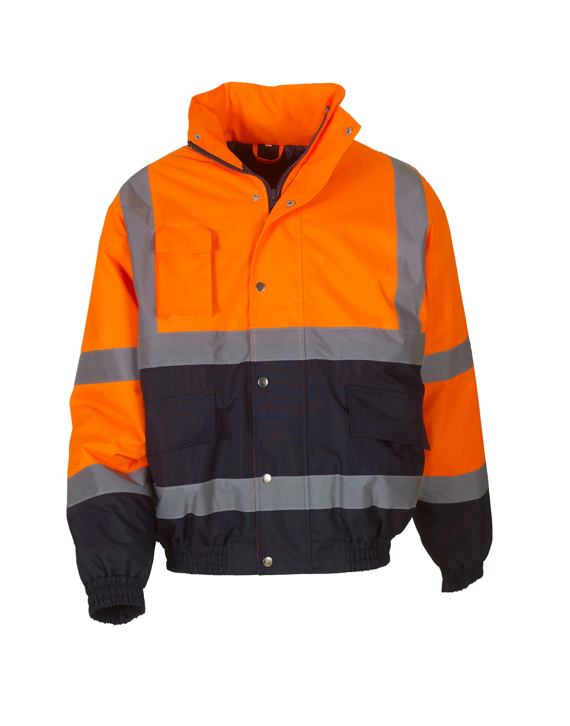 Yoko Hi-Vis 2 Tone Bomber Jacket - HVP218 - Image 8