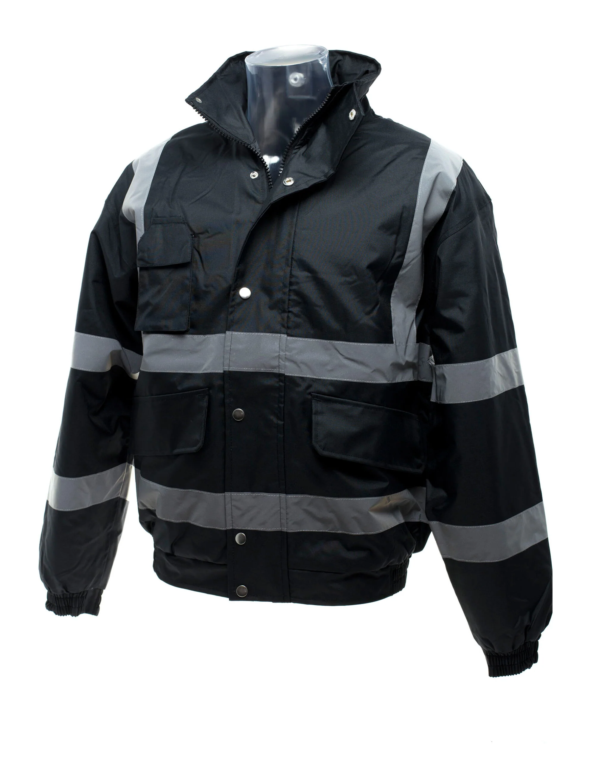 Yoko Hi-Vis Classic Bomber Jacket - HVP211 - Image 3