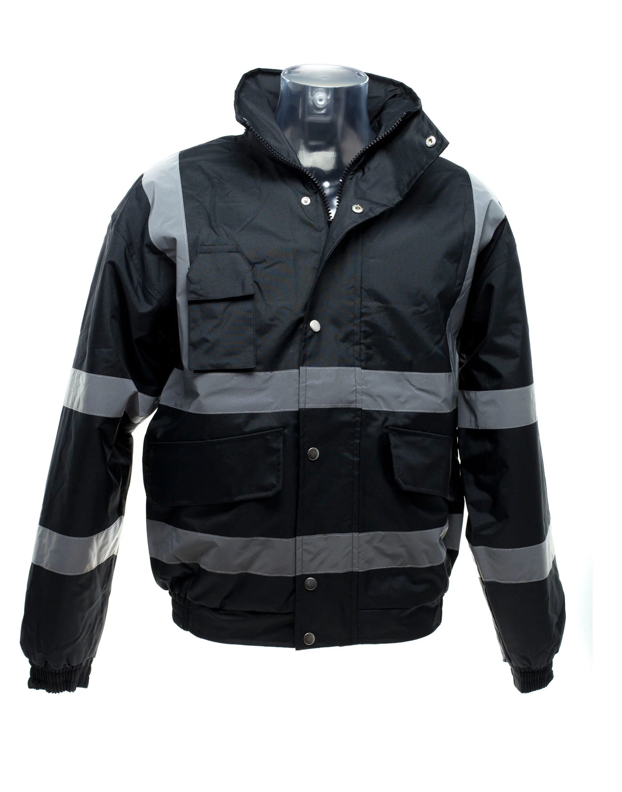 Yoko Hi-Vis Classic Bomber Jacket - HVP211 - Image 5