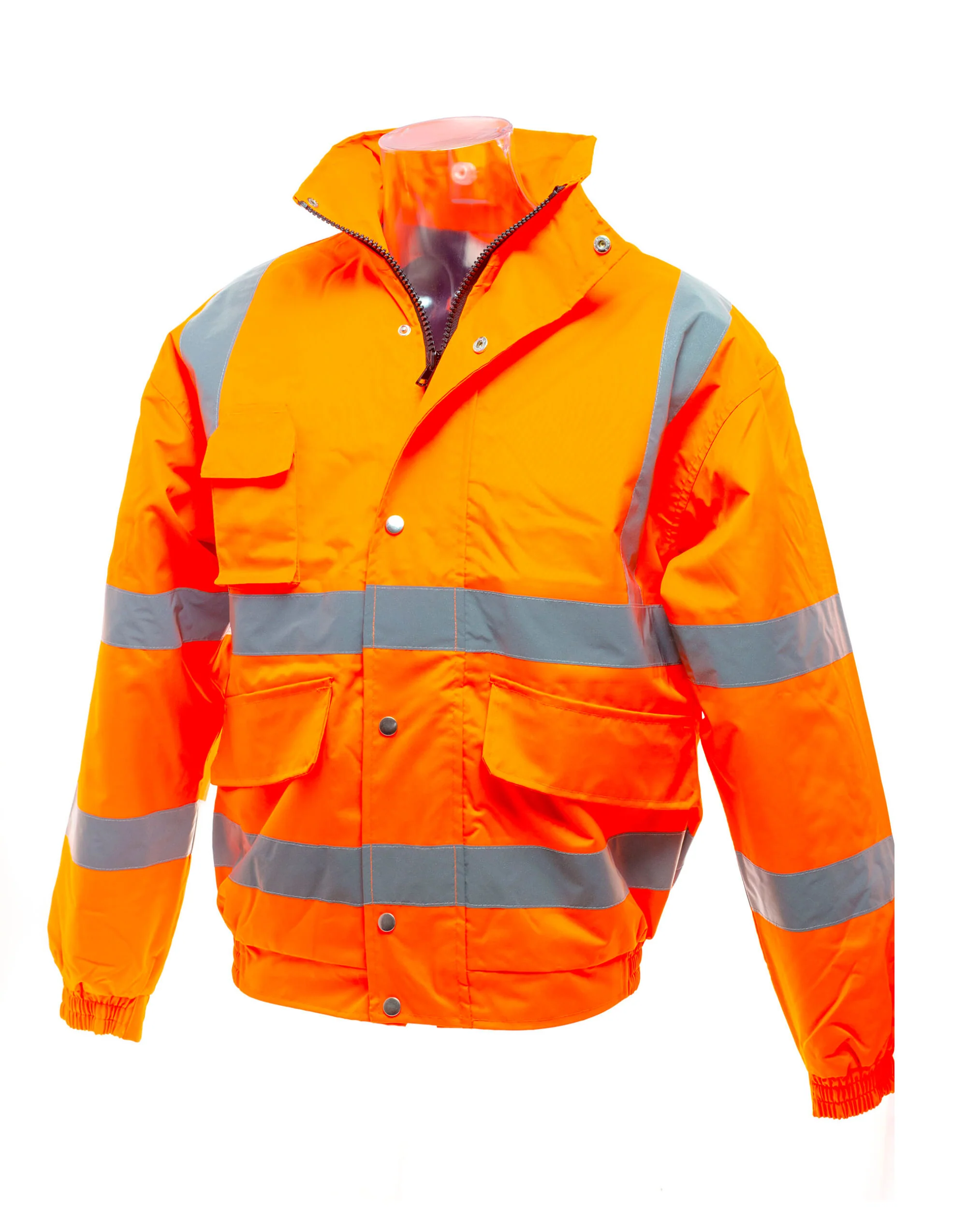 Yoko Hi-Vis Classic Bomber Jacket - HVP211 - Image 9