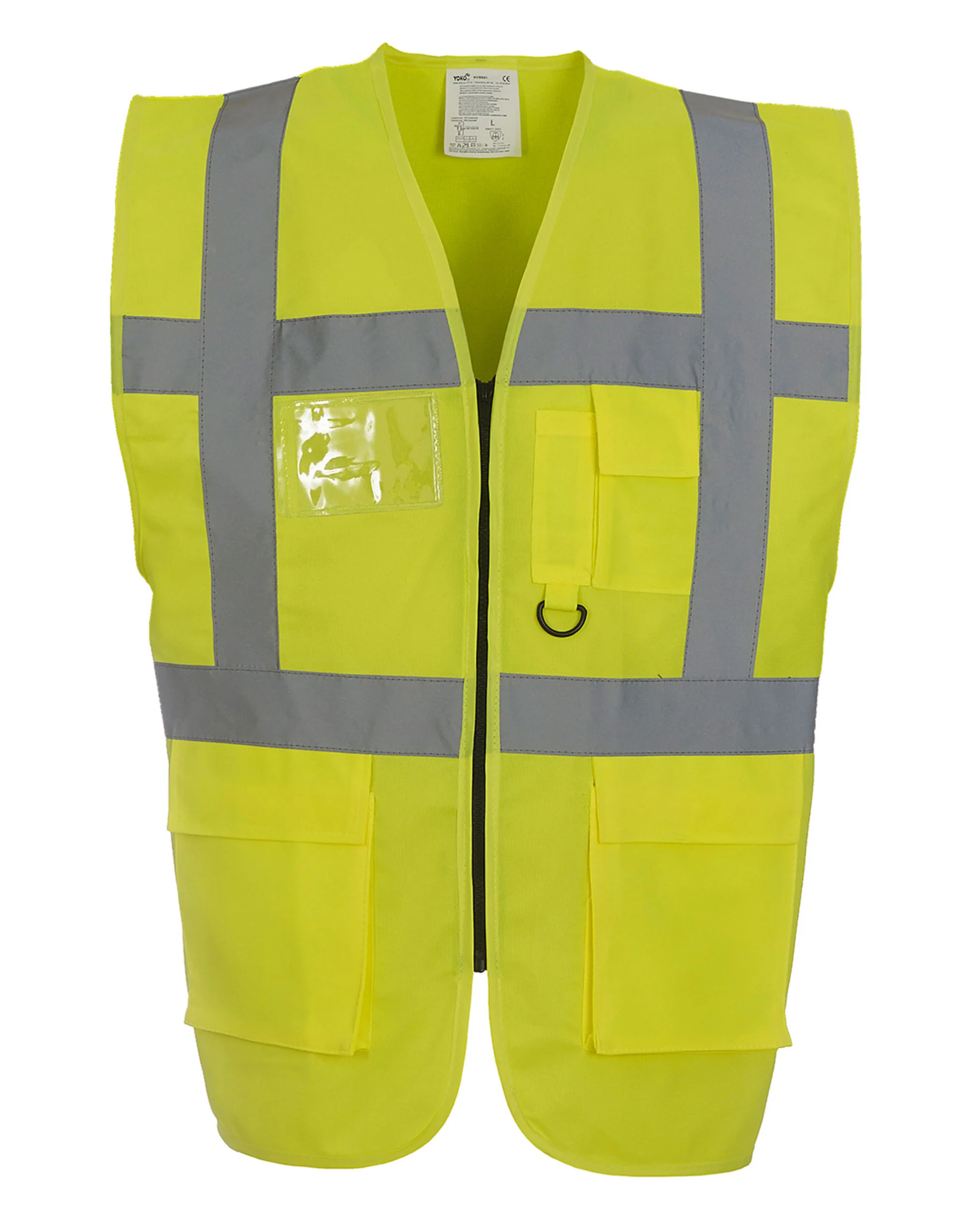 Yoko Hi-Vis Executive Waistcoat - HVW801 - Image 10