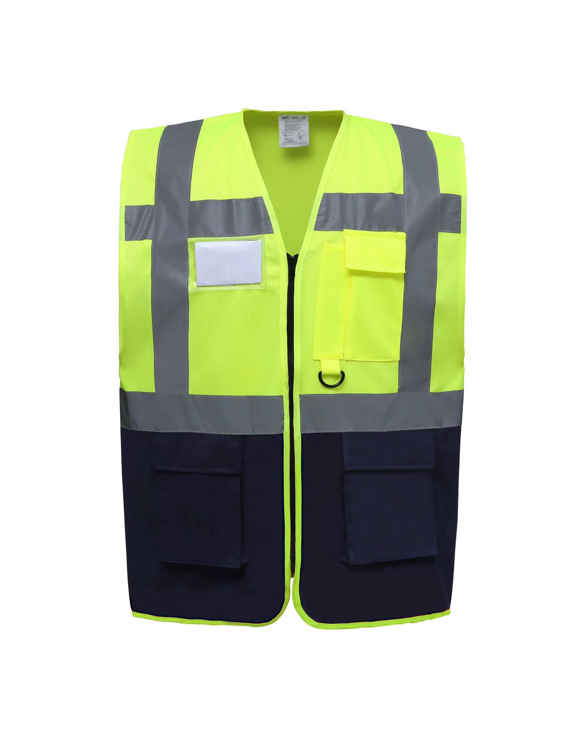 Yoko Hi-Vis Executive Waistcoat - HVW801 - Image 11