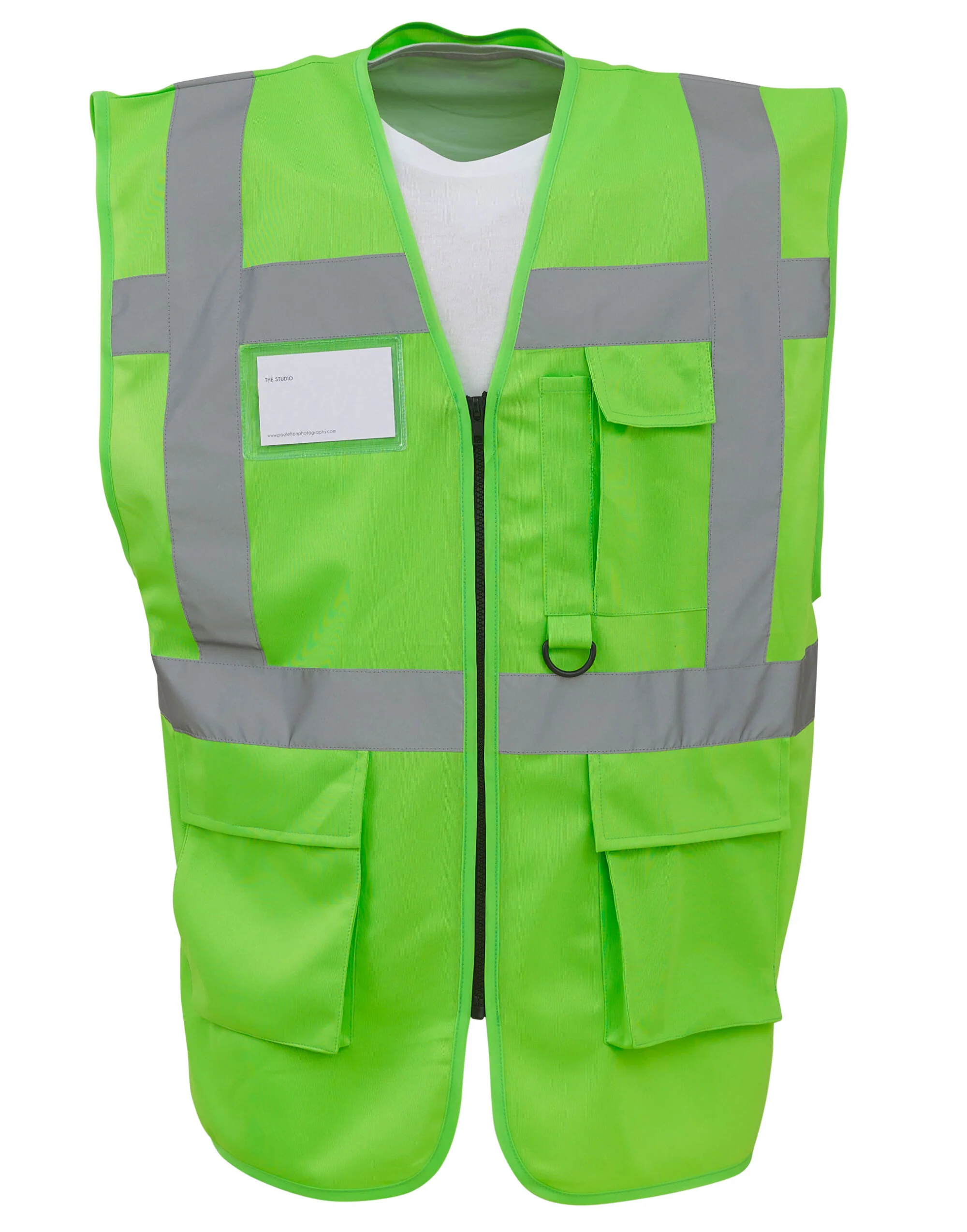 Yoko Hi-Vis Executive Waistcoat - HVW801 - Image 13