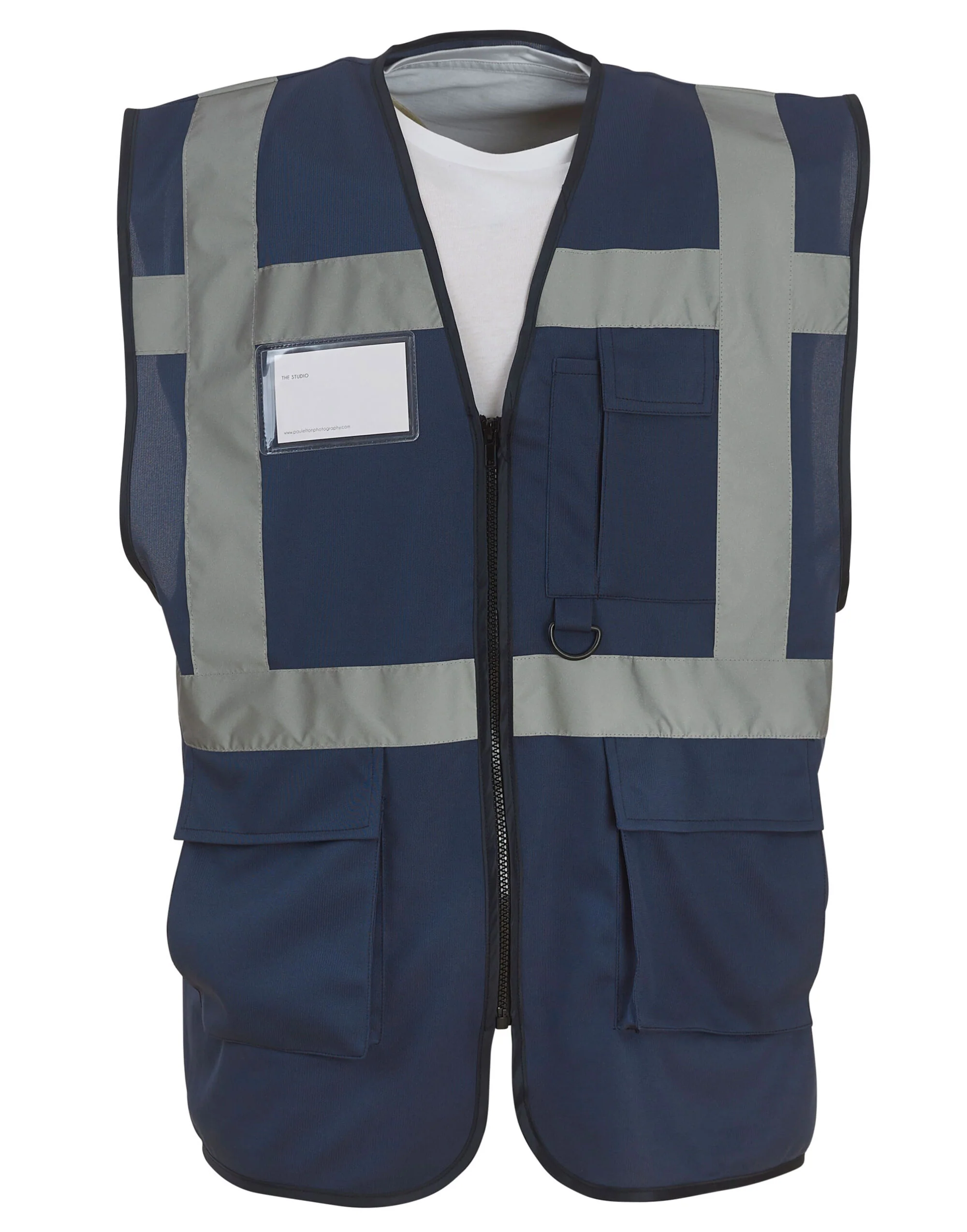 Yoko Hi-Vis Executive Waistcoat - HVW801 - Image 14