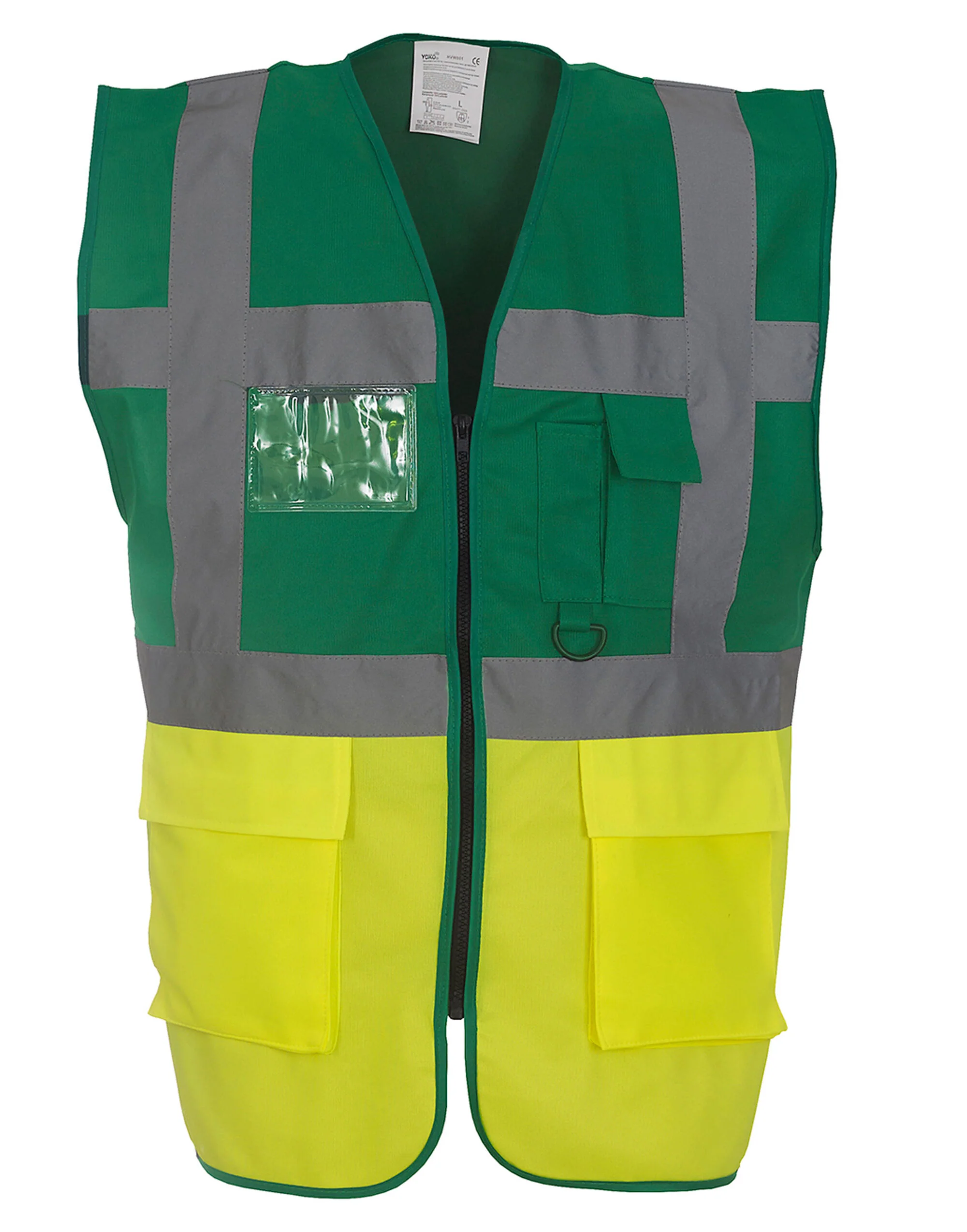 Yoko Hi-Vis Executive Waistcoat - HVW801 - Image 3