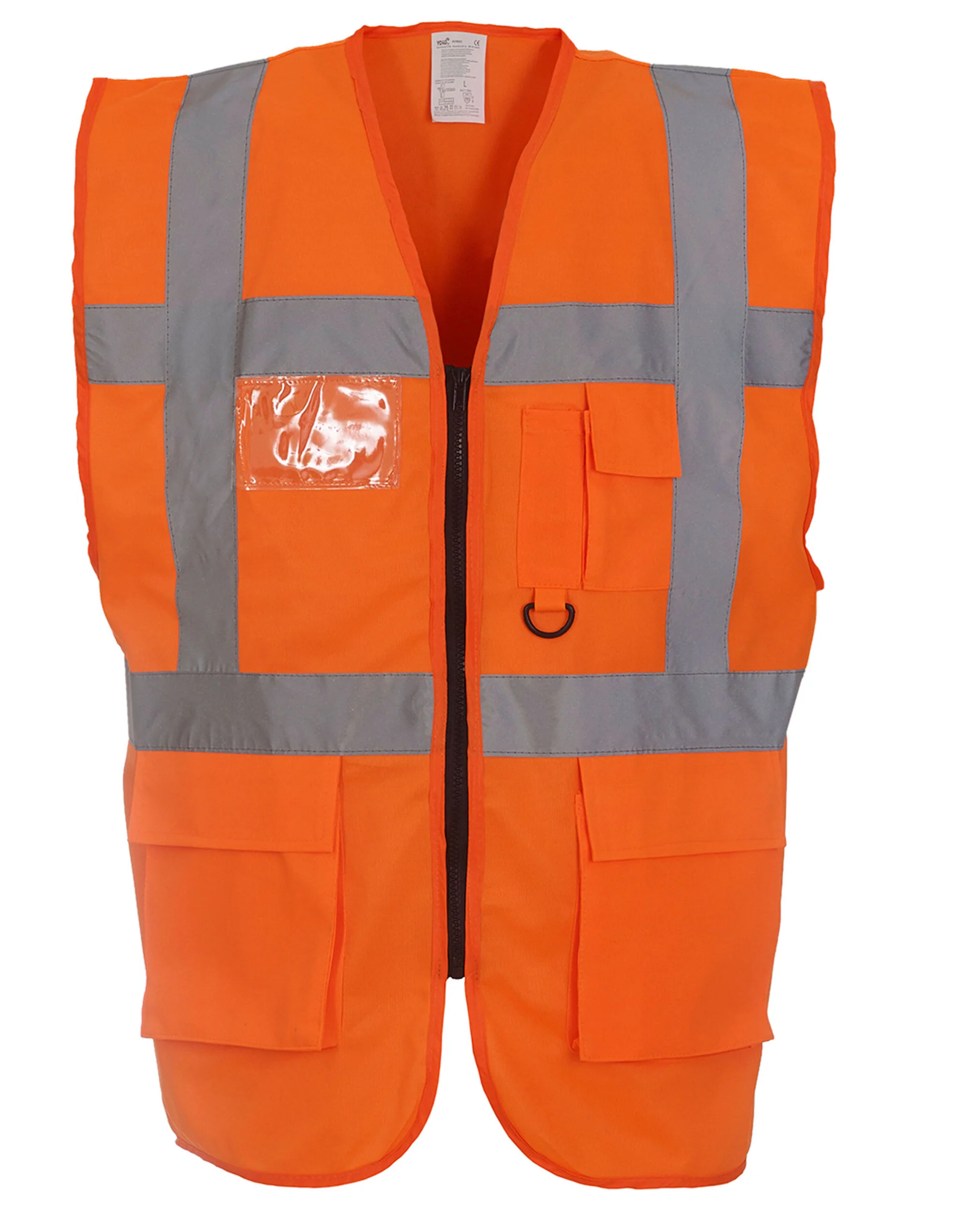 Yoko Hi-Vis Executive Waistcoat - HVW801 - Image 4