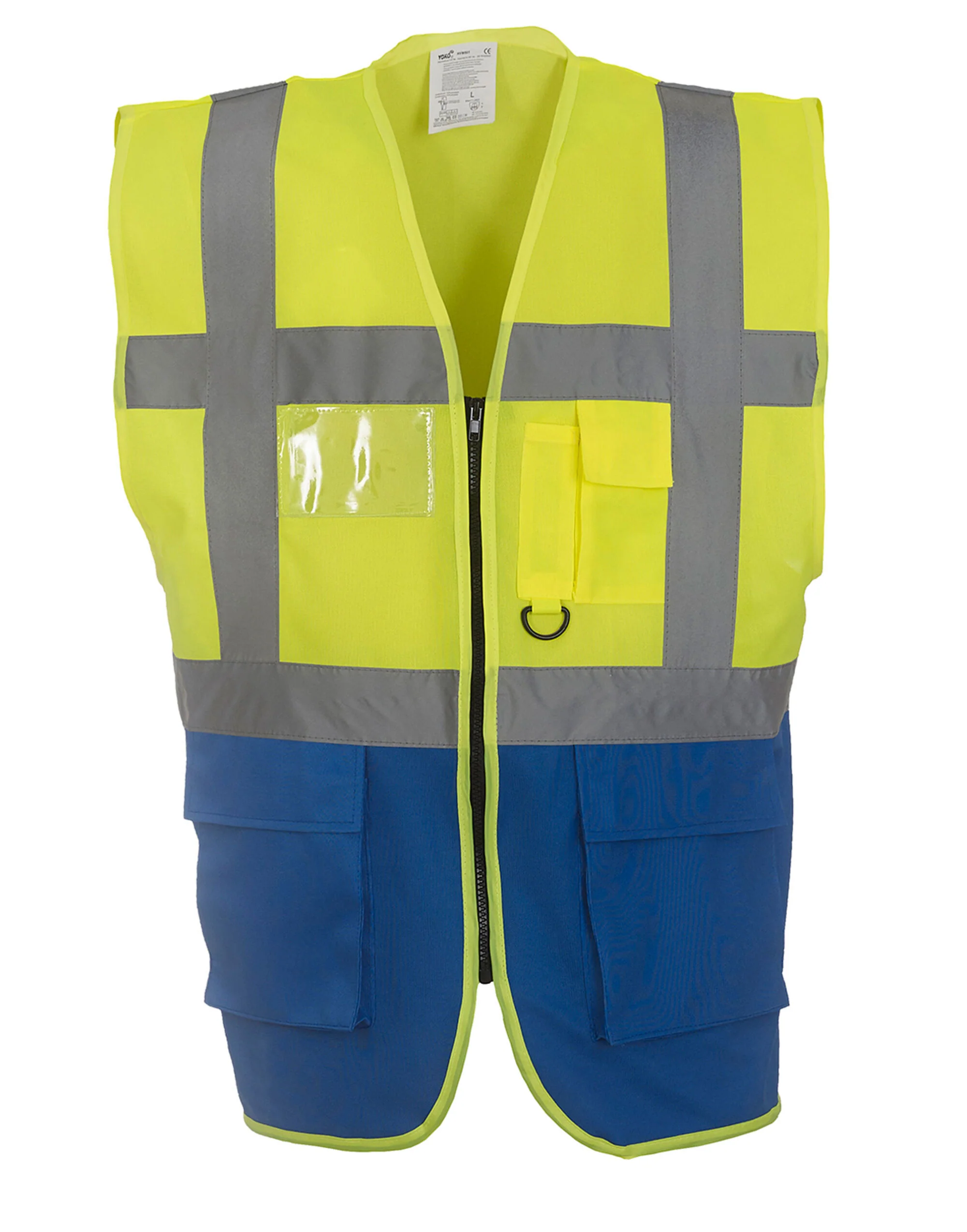 Yoko Hi-Vis Executive Waistcoat - HVW801 - Image 9