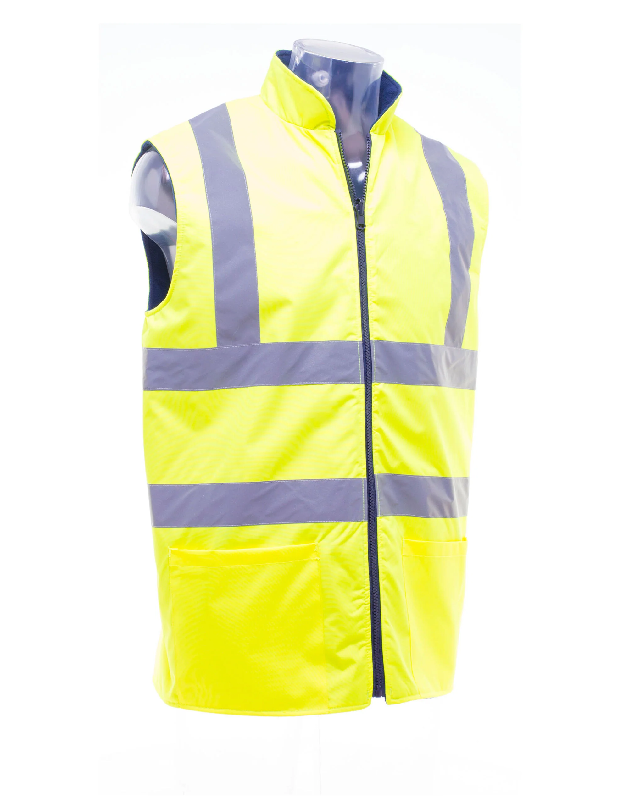Yoko Hi-Vis Reversible Fleece Vest - HV008F - Image 4
