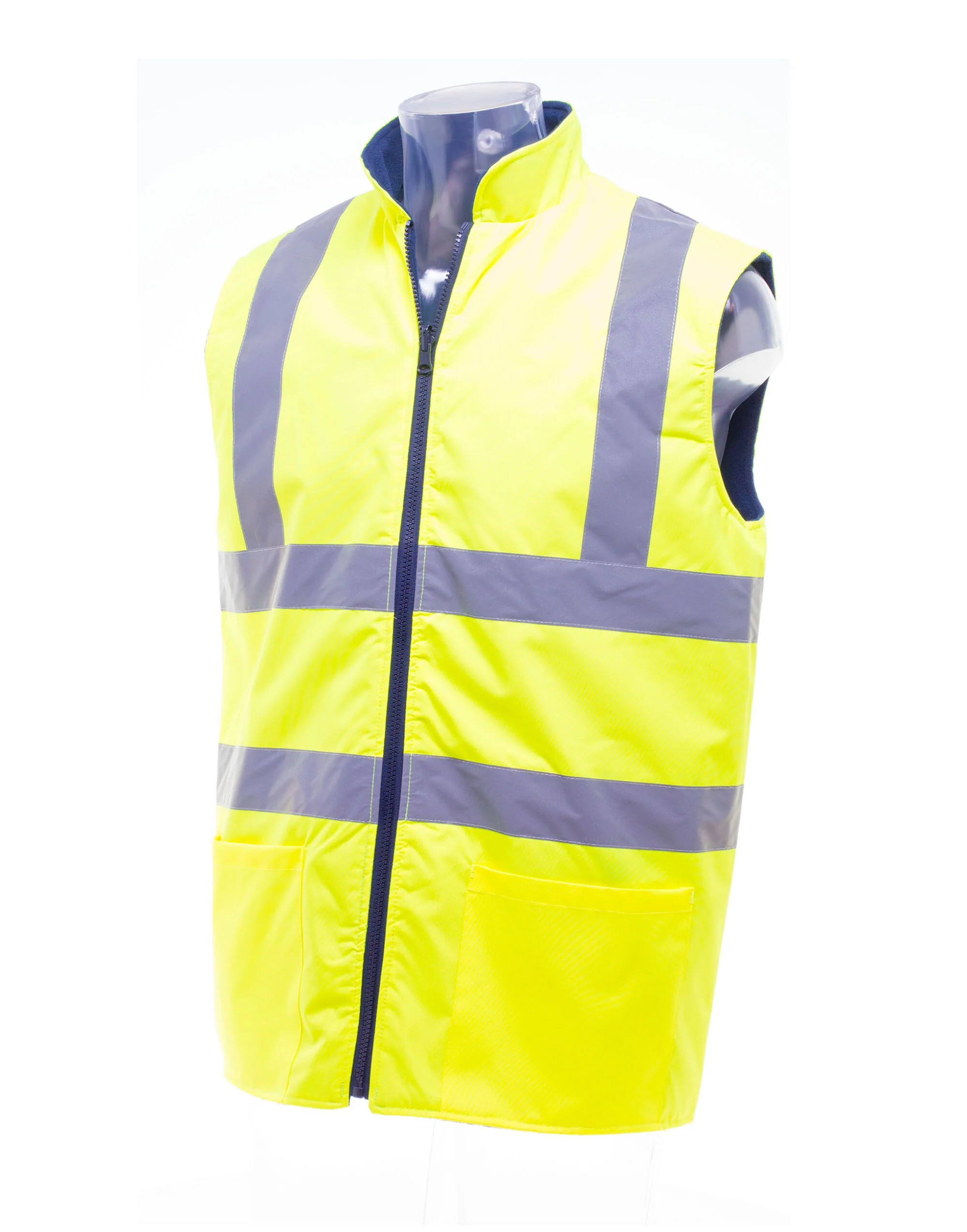 Yoko Hi-Vis Reversible Fleece Vest - HV008F - Image 5