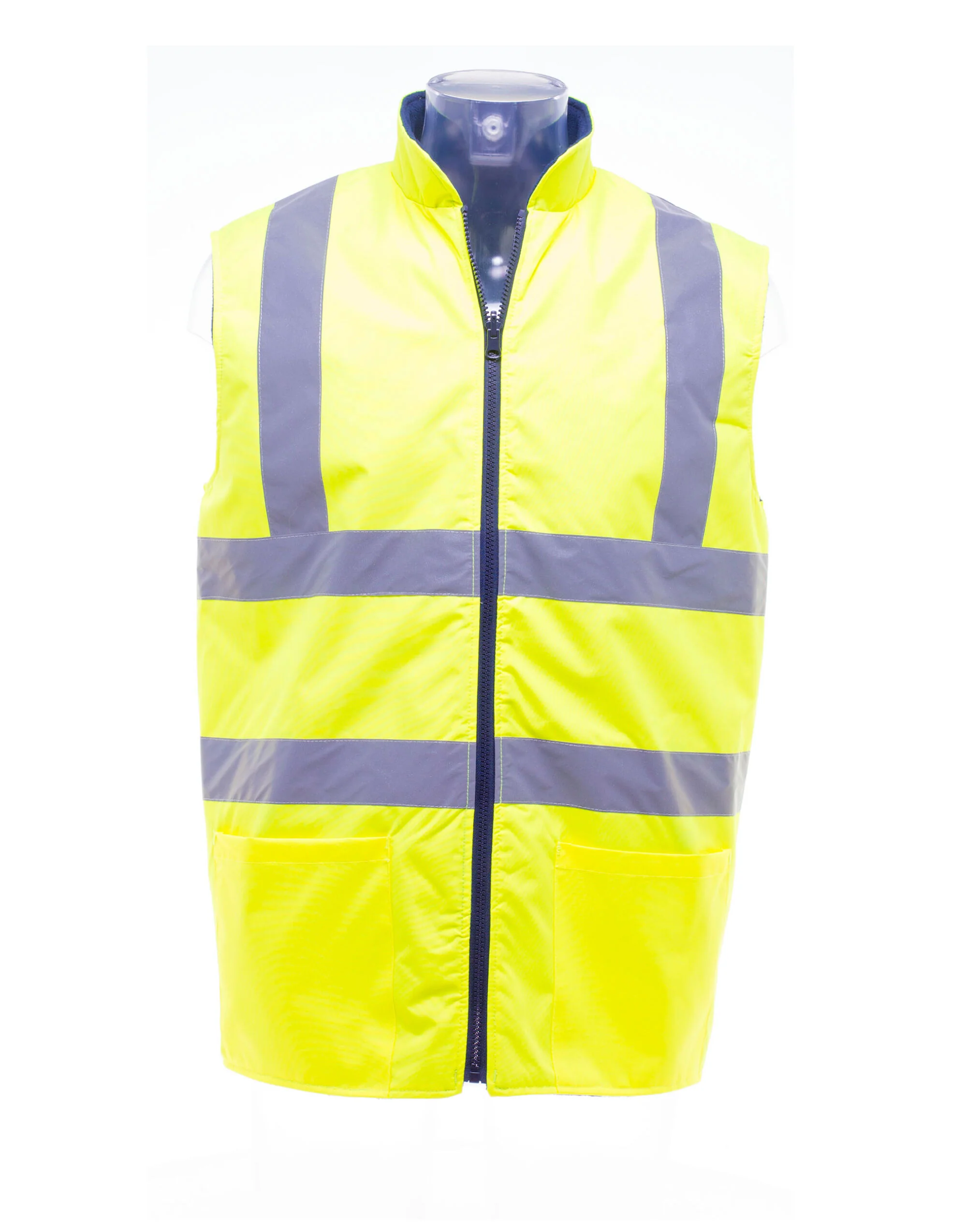 Yoko Hi-Vis Reversible Fleece Vest - HV008F - Image 7