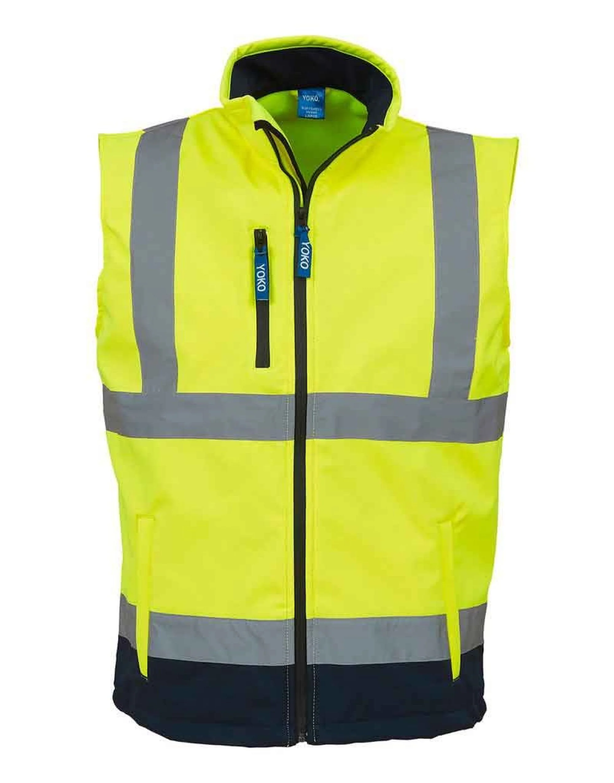 Yoko Hi-Vis Softshell Bodywarmer - HV006 - Image 5