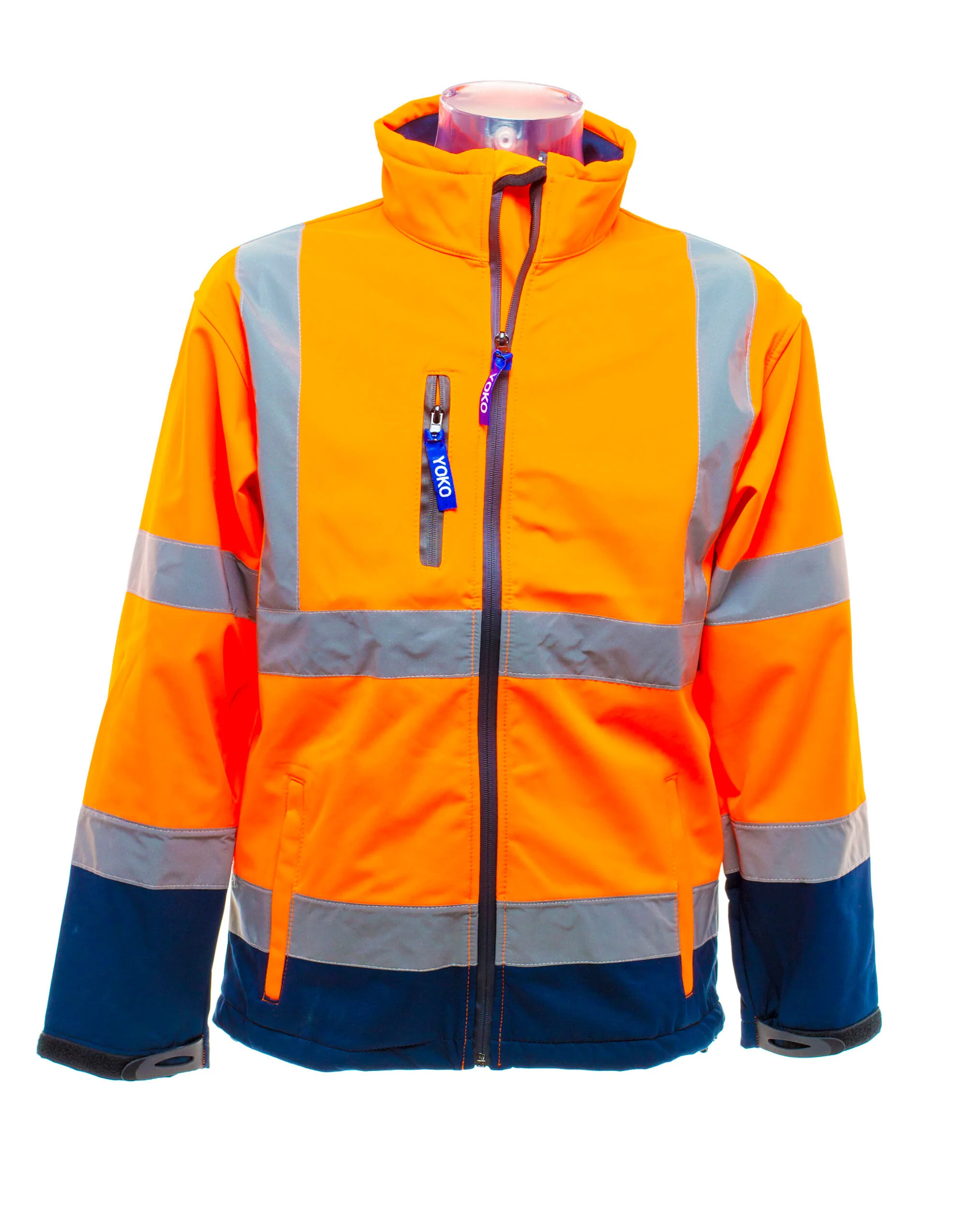 Yoko Hi-Vis Softshell Jacket - HVK09 - Image 12