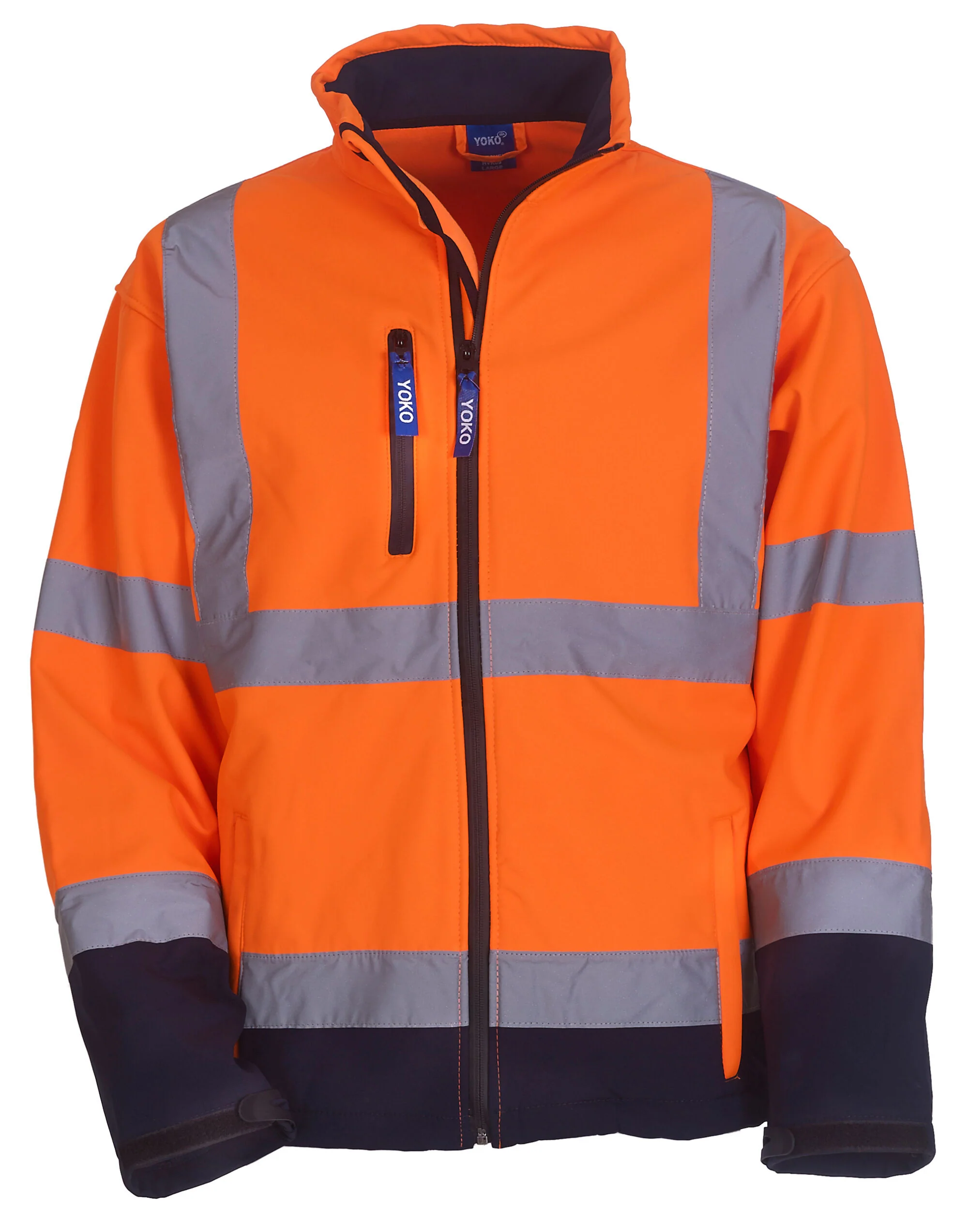 Yoko Hi-Vis Softshell Jacket - HVK09 - Image 8