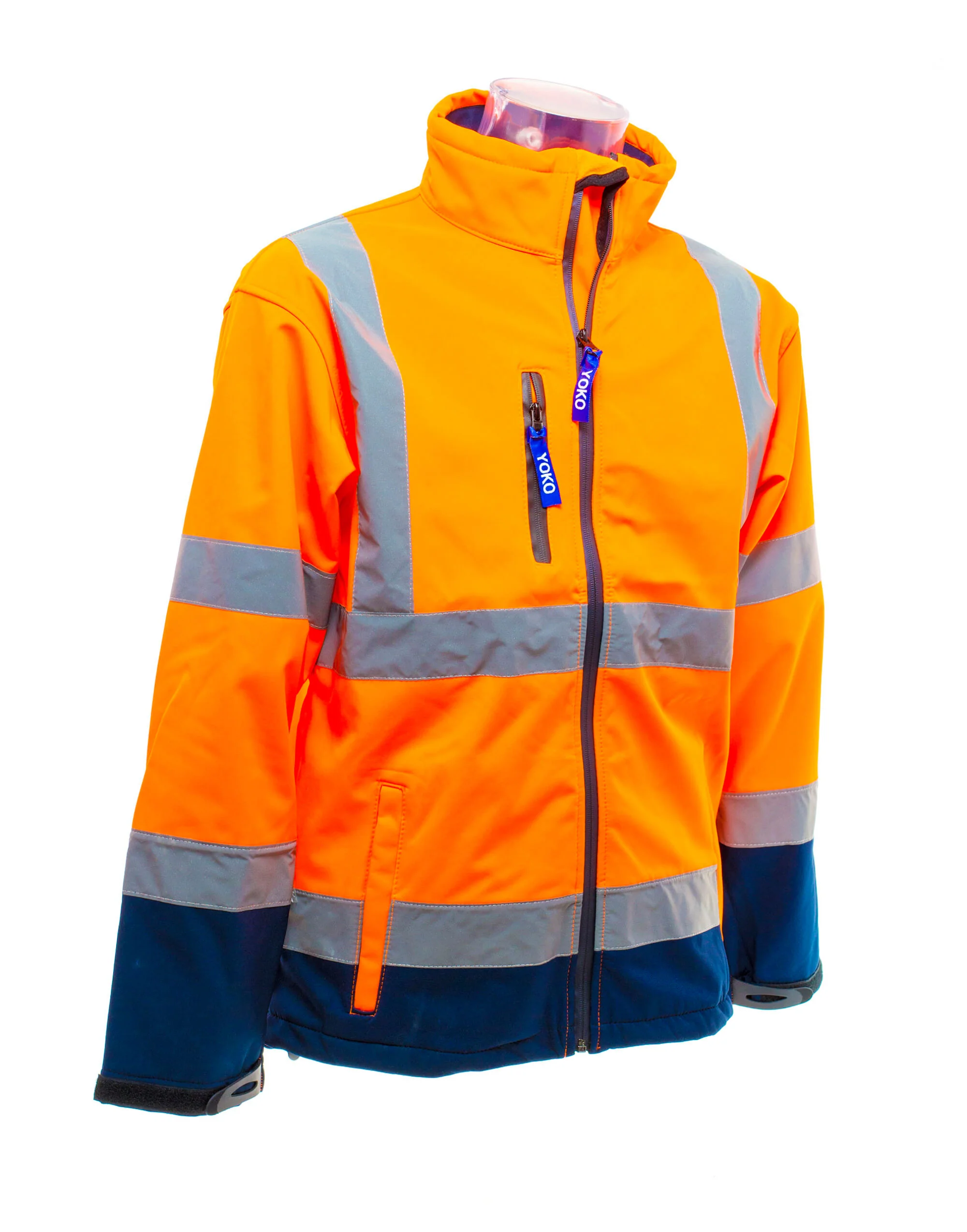 Yoko Hi-Vis Softshell Jacket - HVK09 - Image 9