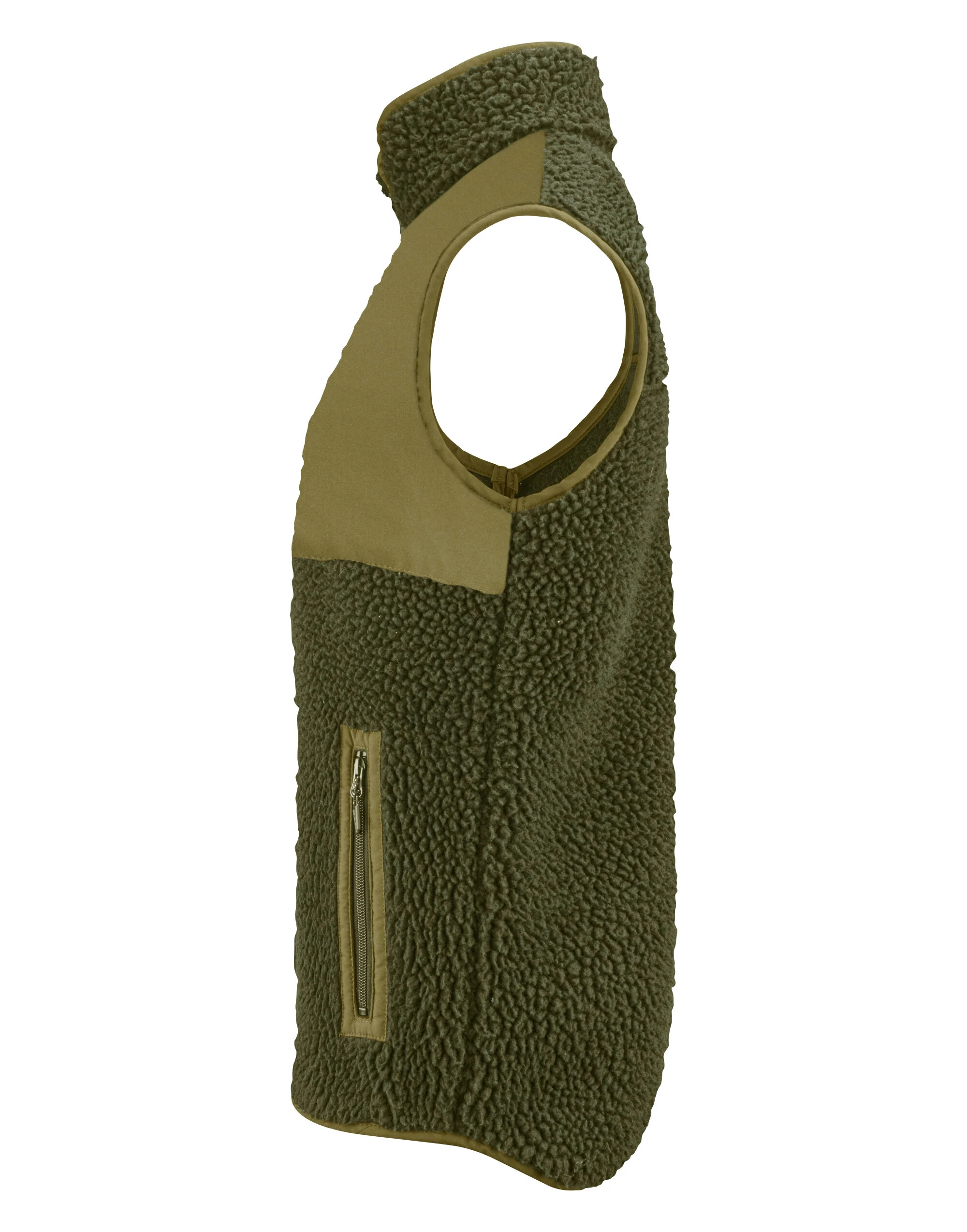 James Harvest Kingsley Sherpa Fleece Vest - HAR2111501 - Image 8