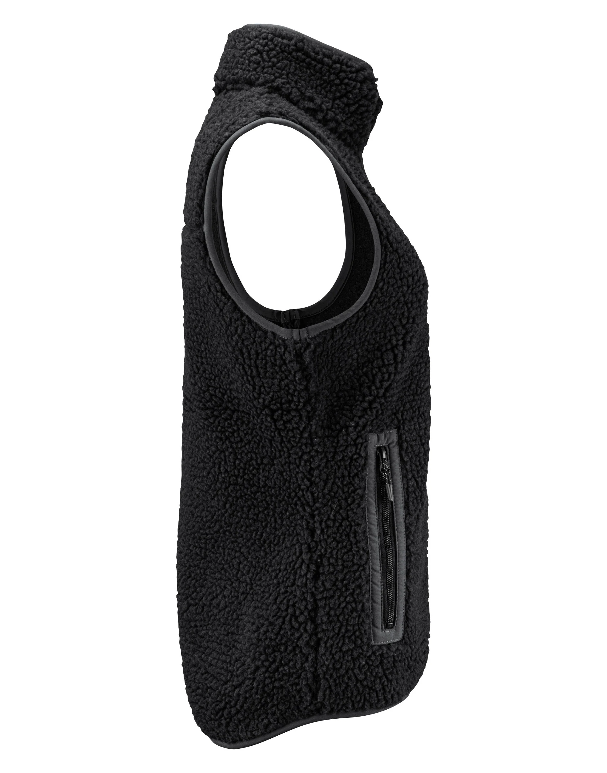 James Harvest Ladies Kingsley Sherpa Fleece Vest - HAR2121505 - Image 5