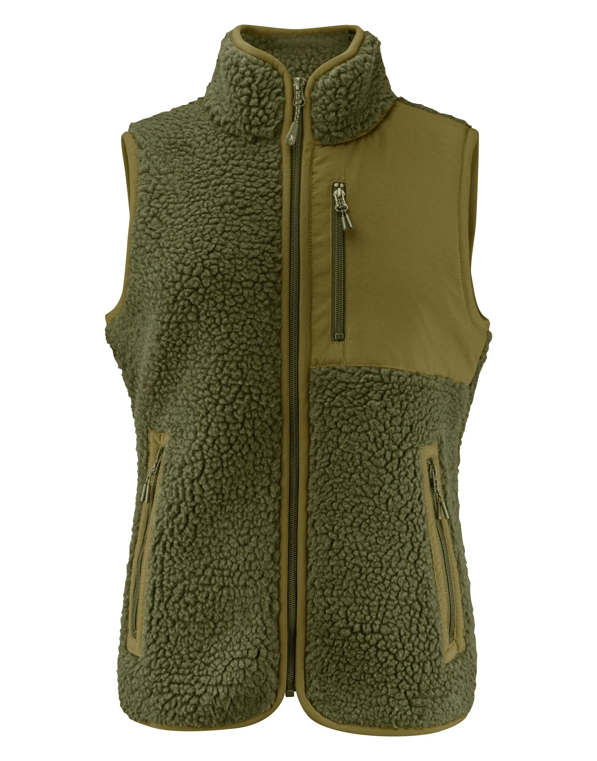 James Harvest Ladies Kingsley Sherpa Fleece Vest - HAR2121505 - Image 6