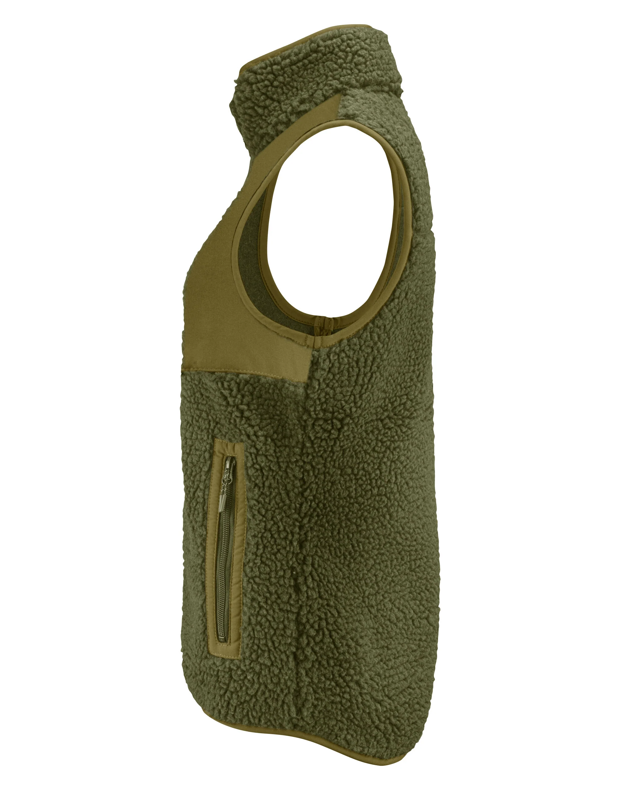 James Harvest Ladies Kingsley Sherpa Fleece Vest - HAR2121505 - Image 8