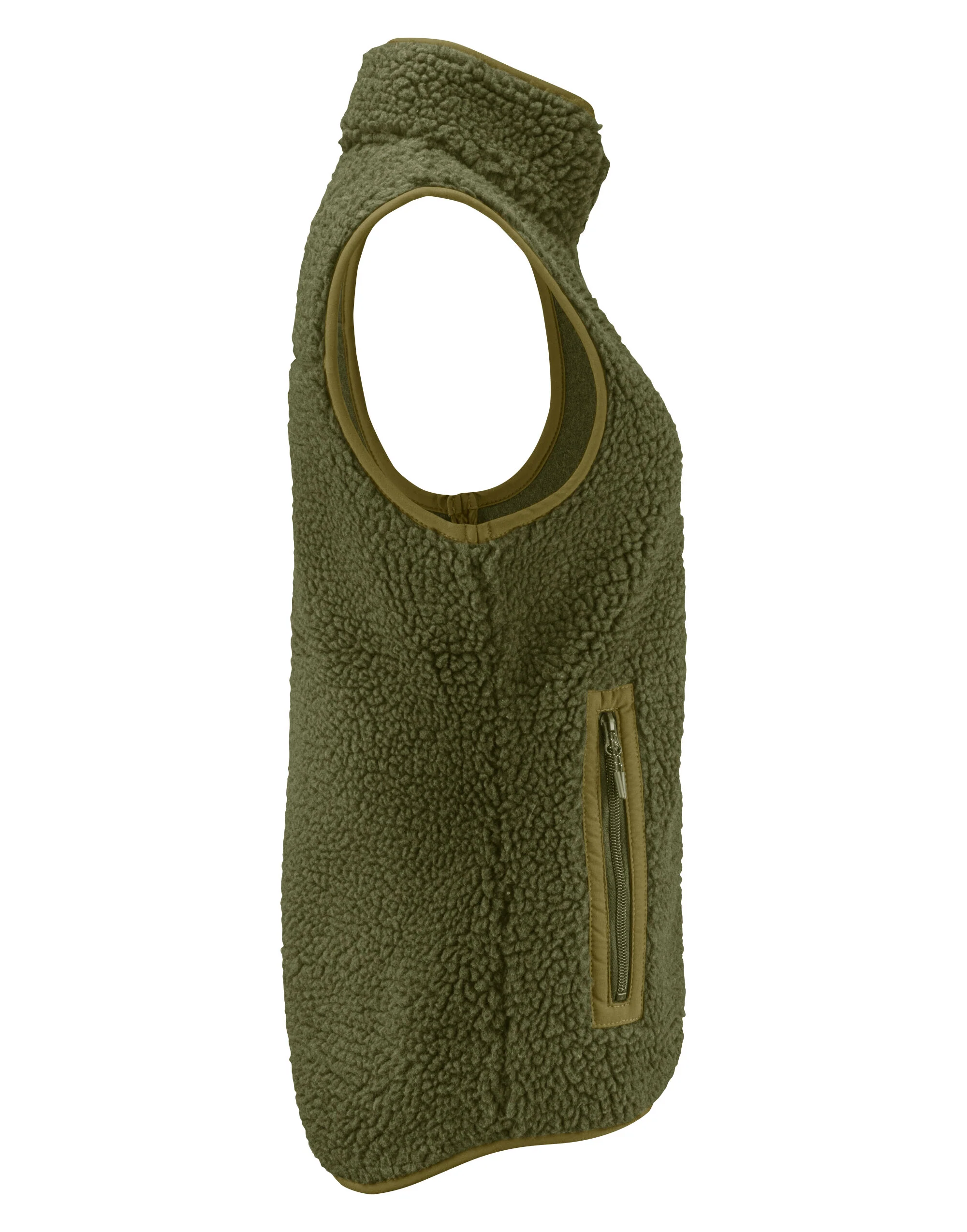 James Harvest Ladies Kingsley Sherpa Fleece Vest - HAR2121505 - Image 9