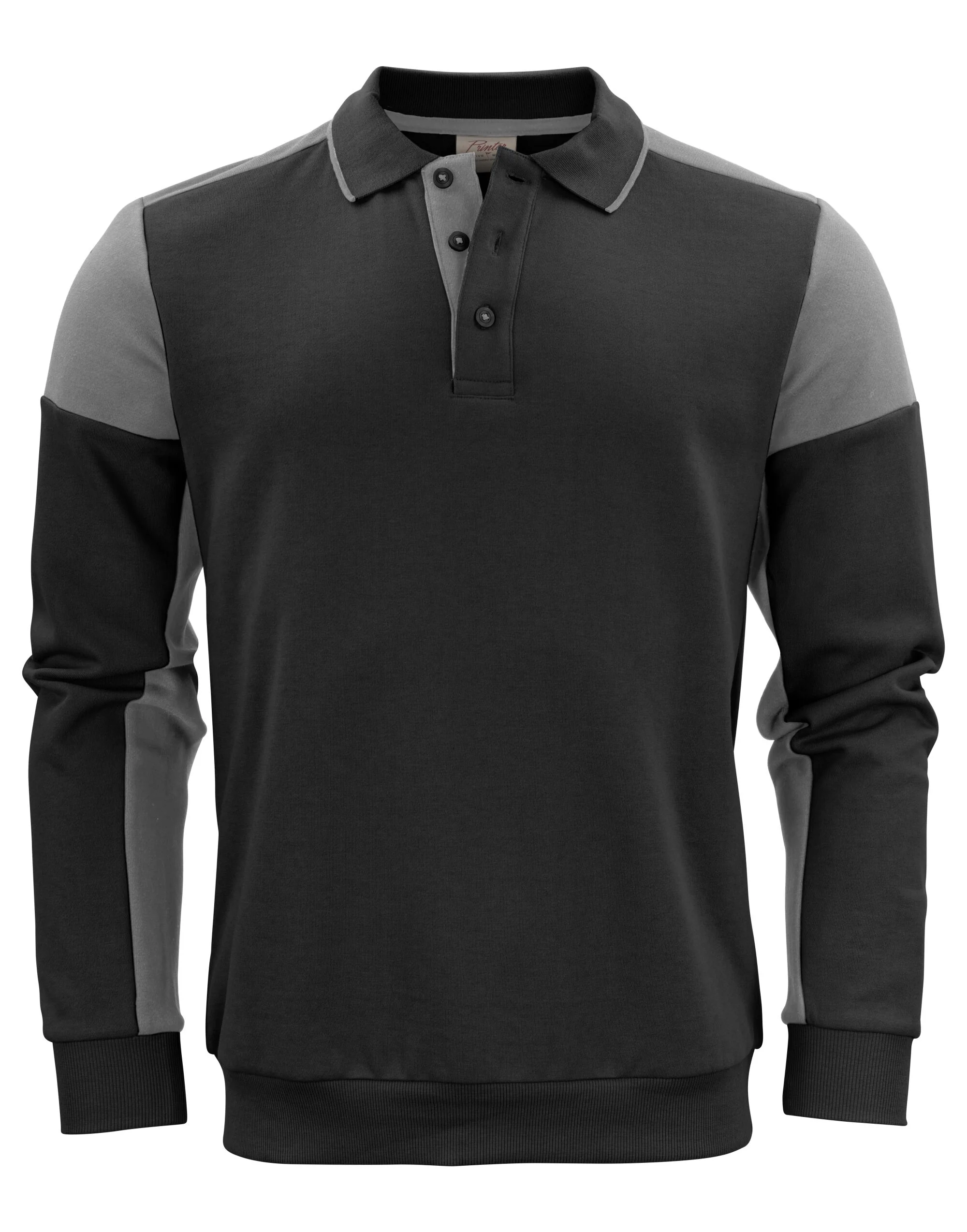 Printer Prime Long Sleeve Polo Sweatshirt - PP2262060 - Image 7