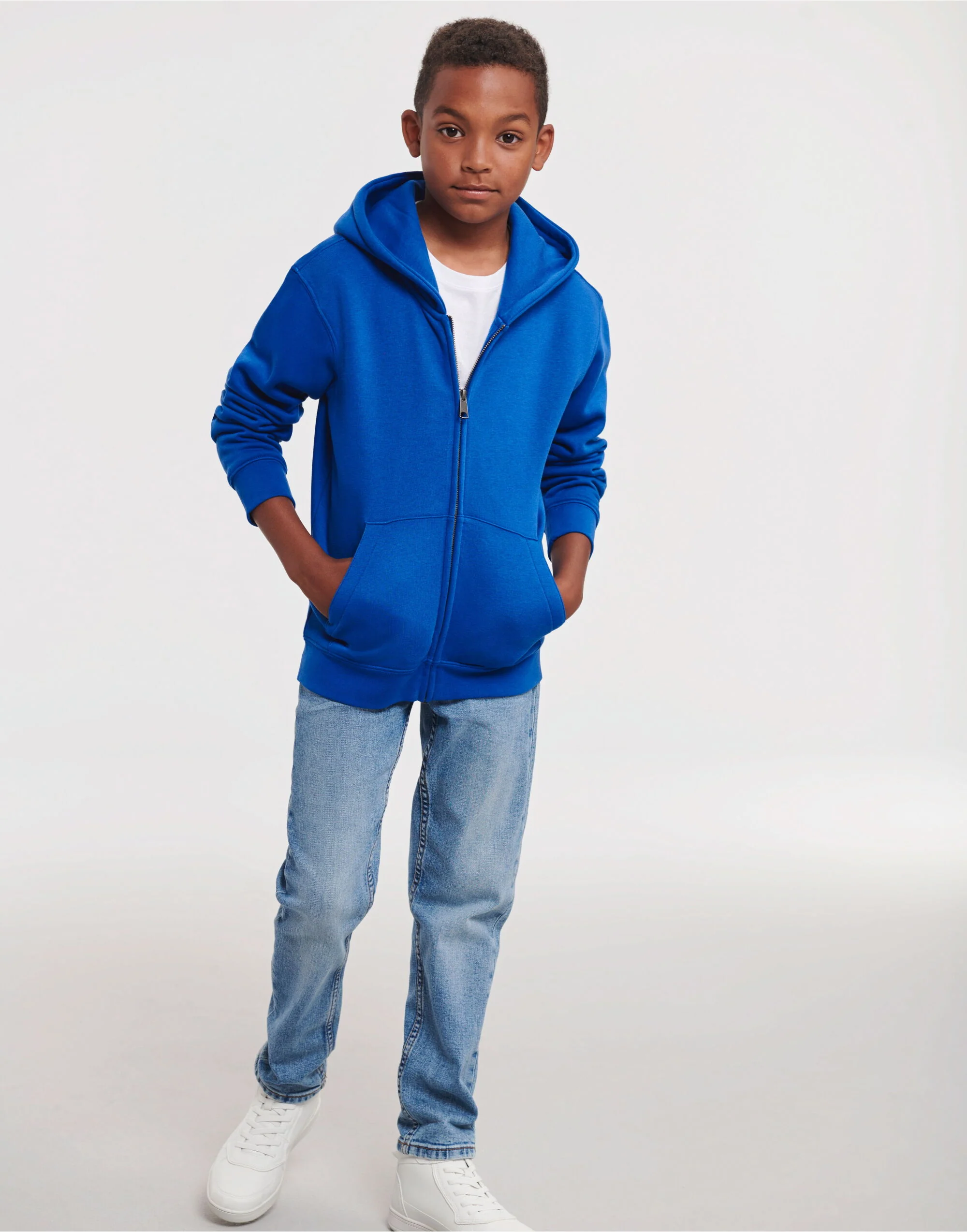 Russell Kids Authentic Zip Hood Sweat - R266B - Image 14
