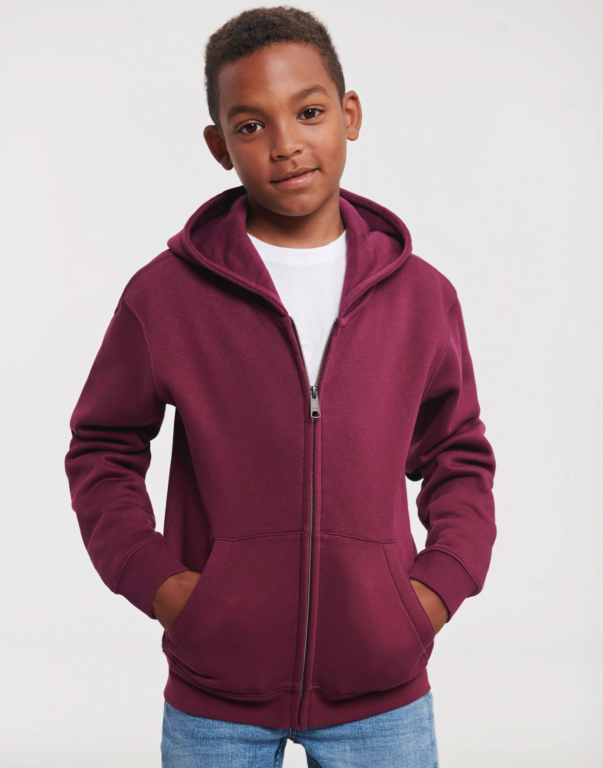 Russell Kids Authentic Zip Hood Sweat - R266B - Image 20